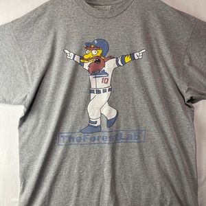 TheForestLab Groundskeeper Willie Justin Turner Parody T-shirt Men Size 2XL Worn